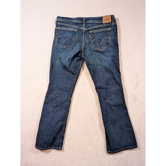 Vintage Y2K Juniors Levis 518 May '01 Superlow Boot Cut Jeans  Size 11 S 34/30 - Picture 3 of 15